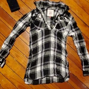 Plaid Shirt Dress